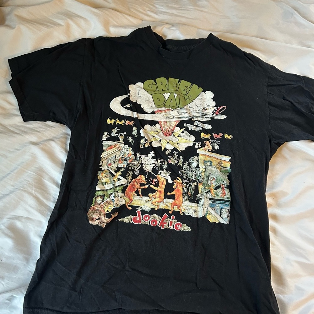 Men’s Medium Green Day Dookie T-Shirt